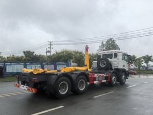 รถบรรทุก SITRAK 8x4 แบบ Hook Lift รับน้ำหนัก 35 ตัน ผลิตจากโรงงานโดยตรง ปรับแต่งได้สำหรับงานก่อสร้างและขนส่งขยะเทศบาล - Product Image 5