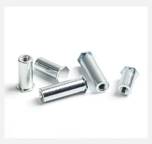 Customizable Materials BSO-M4*7 Standard Parts Bottom Hole 6.0 Zinc-Plated Blind Rivet Nut Post