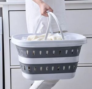 Offre Spéciale rétractable PP en plastique pliable cuisine et blanchisserie paniers de rangement panier à linge sale - Product Image 6