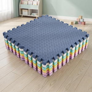 แผ่นรองคลานเด็ก Effielhome Baby Playmate แบบหนา 60*60 ซม. ผลิตจากโฟมควิลท์ สีพื้น สำหรับห้องนอนและห้องนั่งเล่น - Product Image 3