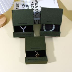 Boîte à bijoux de bouteille de parfum de luxe pour femmes avec tirette de ruban Logo personnalisé Revêtement UV Tiroir d'emballage cadeau de luxe pour montres - Product Image 1