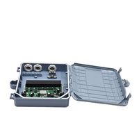 OEM ODM 8 포트 POE 스위치 15V-48V 10/100/1000Mbps 역방향 IP68 방수 야외 상자 RJ45 FTTH 커넥터 유형