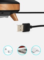 Piège à mouches électrique commercial dernier cri, tueur de moustiques électronique, lampe piège, piège à insectes en bois, machine à pièges USB
