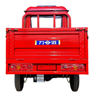 Tricycle de fret électrique robuste à carrosserie ouverte, 3 roues, pour entrepôt et usine, 1500W >60V