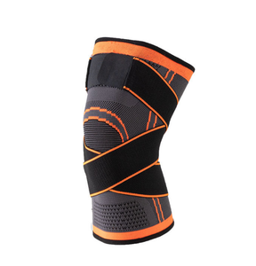 3D chỉnh Hình Doanh đầu gối Pad dệt kim đàn hồi nylon đầu gối Brace Hỗ trợ nén thể thao đầu gối tay áo vành đai - Product Image 5