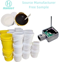 Silicone de scellement monocomposant Hanast HN-8830A/B 3.0 W/mK - Thermiquement conducteur, haute résistance à la température, pour l'électronique automobile, conforme RoHS