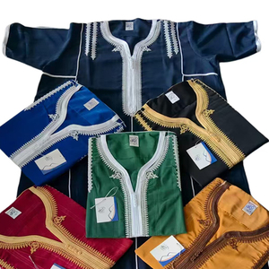 CCY Vente en gros de Thobes, Boubous, Jalabiya et Gandoura personnalisés pour hommes arabes et musulmans, Thobes marocaines, Vêtements islamiques, Ceintures perlées - Product Image 4