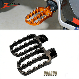 Pédales larges ergonomiques pour <span class=keywords><strong>KTM</strong></span> <span class=keywords><strong>ADV</strong></span> 690 <span class=keywords><strong>790</strong></span> 990 1290, accessoire en aluminium - Product Image 1