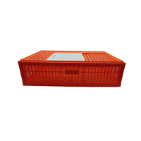 Nouvelle cage de transport pour volailles en plastique H 950x560x270mm, cage de transport pour poulets, capacité 10-12 oiseaux adultes, longue durée de vie, industries agricoles