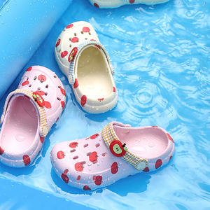 <span class=keywords><strong>Chaussons</strong></span> d'été pour enfants, garçons et filles, mignons, antidérapants, à bout ouvert, sabots et sandales d'extérieur pour bébés - Product Image 6