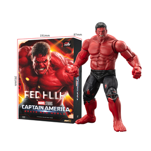 Nuovo Prodotto ZD Toys - Action Figure di <span class=keywords><strong>Hulk</strong></span> Rosso - Articolazioni Mobili - Scala 1/10 - Altezza 24cm - Product Image 1