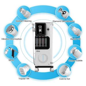 Machine faciale à oxygène Alice Bubble Water 7 en 1, très vendue, pour un nettoyage en profondeur, compatible avec les prises US/IT - Product Image 2