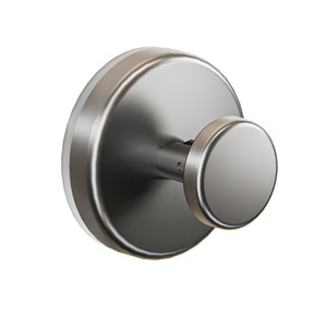 Crochet à ventouse simple, capacité de charge 3-5 kg, pour salle de bain, toilettes, porte, mur, en ABS - Product Image 1