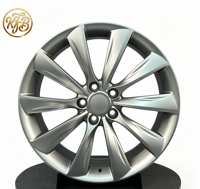 Jantes forgées de style OEM KFB, en alliage d'aluminium Hyper Silver, pour Tesla Model Y, BMW IX, Mercedes EQS, ajustement personnalisé