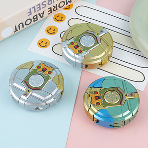 Wholesale Small Toy Transforming Gyro Robot Finger Fidget Spinner Rotating Mechanical Transformation Sensory Toys Stress Relief - Product Image 3