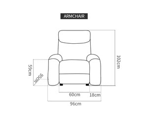 Asientos de cine en casa populares, silla de cine en casa, sofá reclinable de cine en casa con masaje de refrigeración, venta directa de fábrica - Product Image 4