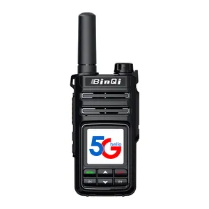 Walkie talkie 5G Red Pública Nacional mini Teléfono de mano 5000 kilómetros de radio bidireccional enchufable