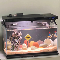Dekorasi Akuarium Seri Mecha Keren, Ornamen Gua Persembunyian Ikan Cupang Robot Resin untuk Akuarium