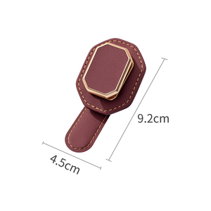 Microfiber Leather <b>Car</b> Glasses Clip Multi, Color Sturdy Wear Resistant Durable Safe Universal Fit, for BMW Toyota Honda - Product Image 6