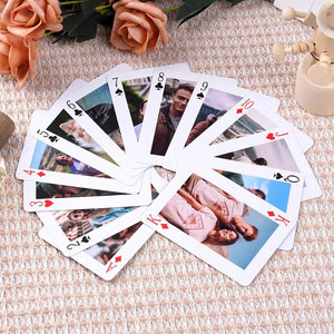 Naipes Personalizados Impresos a Medida, Resistentes al Agua, con Logotipo y Foto Personalizados, <span class=keywords><strong>para</strong></span> Bodas, Fiestas, Promoción Empresarial, Regalo - Product Image 4