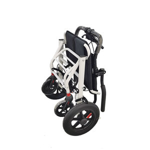 Silla de Ruedas Plegable Ligera de Aleación de Aluminio para Personas Mayores, Ayuda de Movilidad Manual, Origen Foshan - Product Image 1