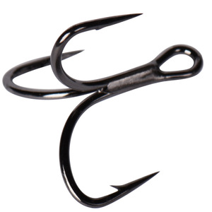 Mustad Triple <b>Hook</b> <b>Black</b> Nickel Lure Fishing Freshwater Fish <b>Hook</b> 3 Pronged <b>Hook</b> TG76 - Product Image 4