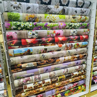 Nappe en PVC métallisé imprimée sur mesure de haute qualité, imperméable, en rouleau