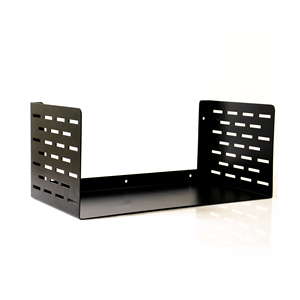 Estante Metálico Moderno de Tamaño Mediano con Acabado Negro, Unidad de Almacenamiento Decorativa Resistente para Hogar, Oficina, Sala de Estar, Dormitorio y Espacio de Trabajo - Product Image 5