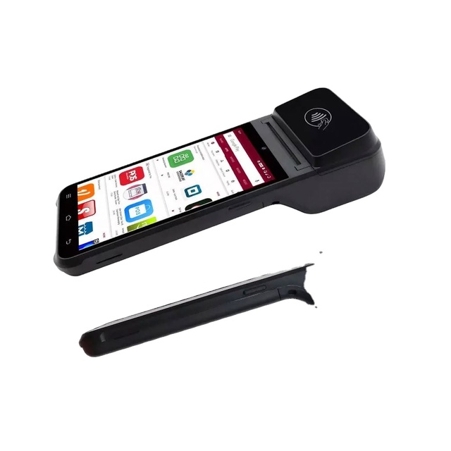 Rugged Smartphone POS Terminal Z92 Handheld Android POS with Printer and Scanner for Parking Ticket Machine