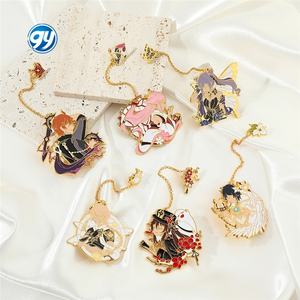 Genshined เข็มโลหะกระทบ Zhongli VENTI Xiao เข็มกลัดอะนิเมะตัวละครในเกม - Product Image 3