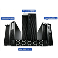 Station de travail tour Dell Precision T7920 Intel Xeon Gold 6248 128 Go 512 Go SSD 4 To HDD RTX A6000 pour conception 3D, montage vidéo, CAO, stock