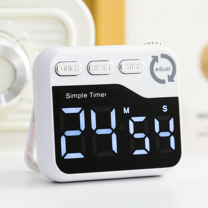 Ultra thin button rotating white