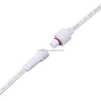 Connecteur de câble LED en cuivre 3A 300V M12 IP65 mâle-femelle étanche 20AWG, fil d'extension pour éclairage de gouttière, usage extérieur – Meilleures ventes