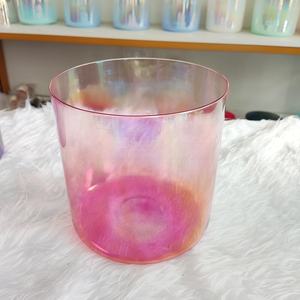 Cuenco de Cristal Transparente, Cuencos de Cristal de Cuarzo de Color Chakra, Instrumentos de Sanación por Sonido - Product Image 2