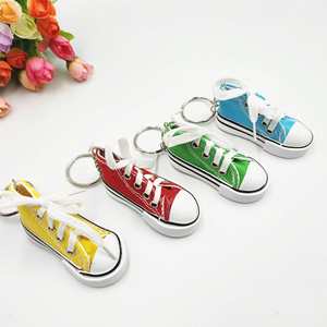 Mini porte-clés en toile de 7,5 cm, pendentifs pour sacs et vêtements, petits cadeaux promotionnels - Product Image 3