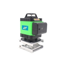 Niveau Laser Rotatif Alimenté par Batterie au Lithium 16 Lignes Vertes 360 Degrés