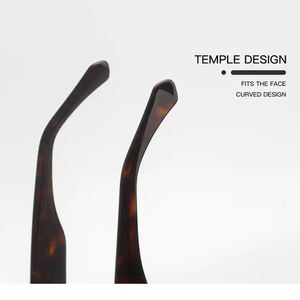 نظارات شمسية ريترو فاخرة مربعة سميكة من الأسيتات مستقطبة بشعار مخصص بجودة عالية لعامي 2025 و<span class=keywords><strong>2026</strong></span> للرجال والنساء - Product Image 5