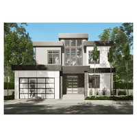 Villa flottante moderne, nouvelle tendance, maison sur l'eau, maison préfabriquée, restaurant aquatique pour île en mer, plage, lac, rivière