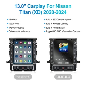 Pour le nouveau Nissan Titan 2020-2024, écran multimédia de voiture NaviHua Tesla, autoradio Android, moniteur, Carplay, navigation GPS - Product Image 4