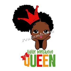 7 pouces enfants taille je suis noir <span class=keywords><strong>histoire</strong></span> petite fille afro transferts de chaleur pour enfants tissu - Product Image 5