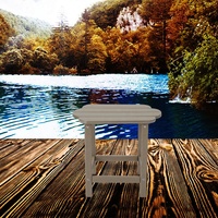 Tables basses design d'extérieur au design moderne Table de bar en HDPE et plastique avec mobilier de magasin de café