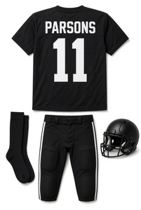 Conjunto de Camiseta de Fútbol de Manga Corta con Cuello Redondo Lamb 88 Azul Marino, Malla Transpirable, para Niños, Corte Regular, para Todas las Temporadas - Product Image 3