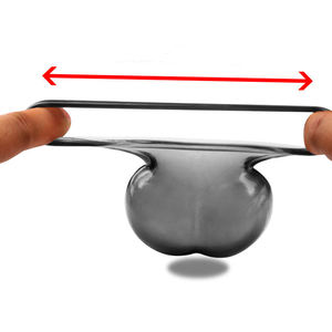 ห่วงใส่อวัยวะเพศชายสำหรับผู้ชายอุปกรณ์ยืดปลอกรัดอวัยวะเพศชายสำหรับใส่ในกรงพรหมจรรย์ของเล่นทางเพศสำหรับผู้ชายฟรี - Product Image 5