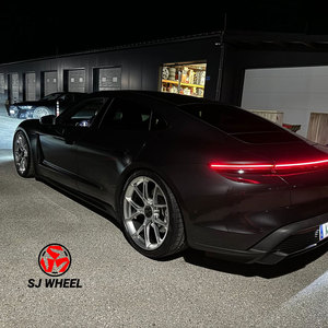 Jantes en alliage forgé SJ Forged de 19, 20, 21 et 22 pouces avec blocage central pour <span class=keywords><strong>Porsche</strong></span> Cayenne, Panamera, <span class=keywords><strong>911</strong></span>, 918, 718, jantes de voiture - Product Image 4