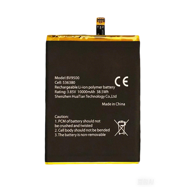 REAL CAP Replacement Battery 536380 for Blackview BV9500 Mobile Cell Phone BV9500Pro Smartphone Batteries Factory OEM Customized