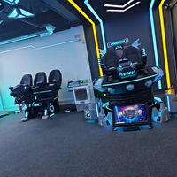Yaw Smart Attractions Jeux électriques Manèges Parcs d'attractions Thème VR Room Headset Lunettes pour l'éducation Divertissement