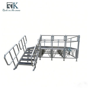 Strong Loading 4ft*8ft Aluminum <b>Stage</b> <b>Platform</b> Quick Install <b>Stage</b> Sale - Product Image 1