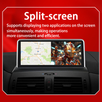 Système audio de voiture Android 14 avec GPS intégré, DSP, écran 1920x720, émetteur FM, 6 Go de RAM pour BMW X3 E83, CarPlay, 4G, WiFi, 1 an