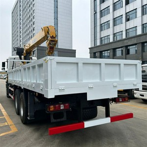 รถบรรทุกติดเครน Shacman H3000 6X4 ขนาด 12 ตัน แบบบูมตรง ขาย - Product Image 4