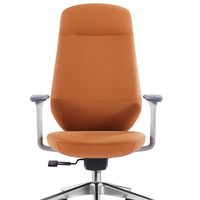 Chaise de Direction Ergonomique en Cuir Bondé avec Rembourrage Épais, Chaise de Bureau de Luxe pour Dirigeants, Idéale pour Personnes Fortes, Qualité Professionnelle